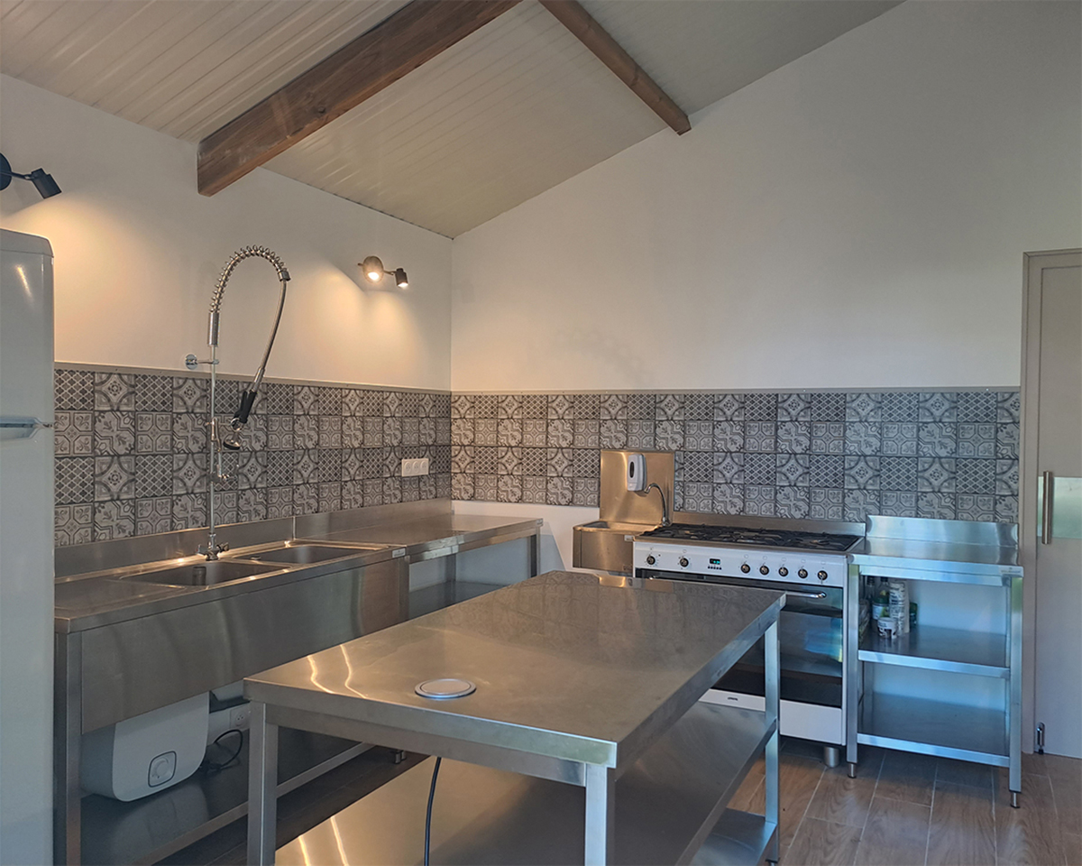 Cuisine adaptée pour les traiteurs